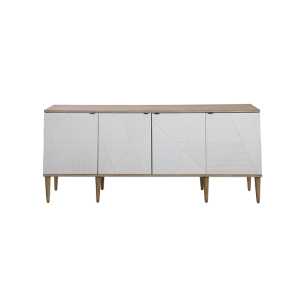 Uttermost Tightrope 4 Door Cabinet